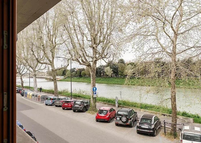 View Of The Arno Perla Sull'arno Ix Apartmán